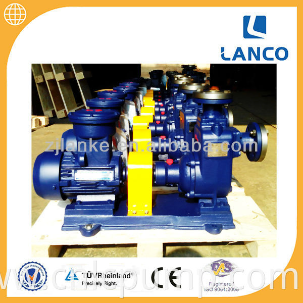 Lanco brand CYZ-A Series Siemens Electric Self priming Centrifugal high pressure gasoline water pump